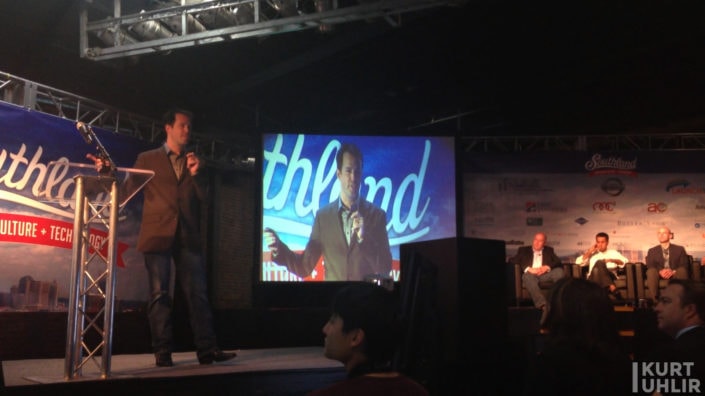 Kurt speaking to venture capitalists at Southland by LaunchTN.