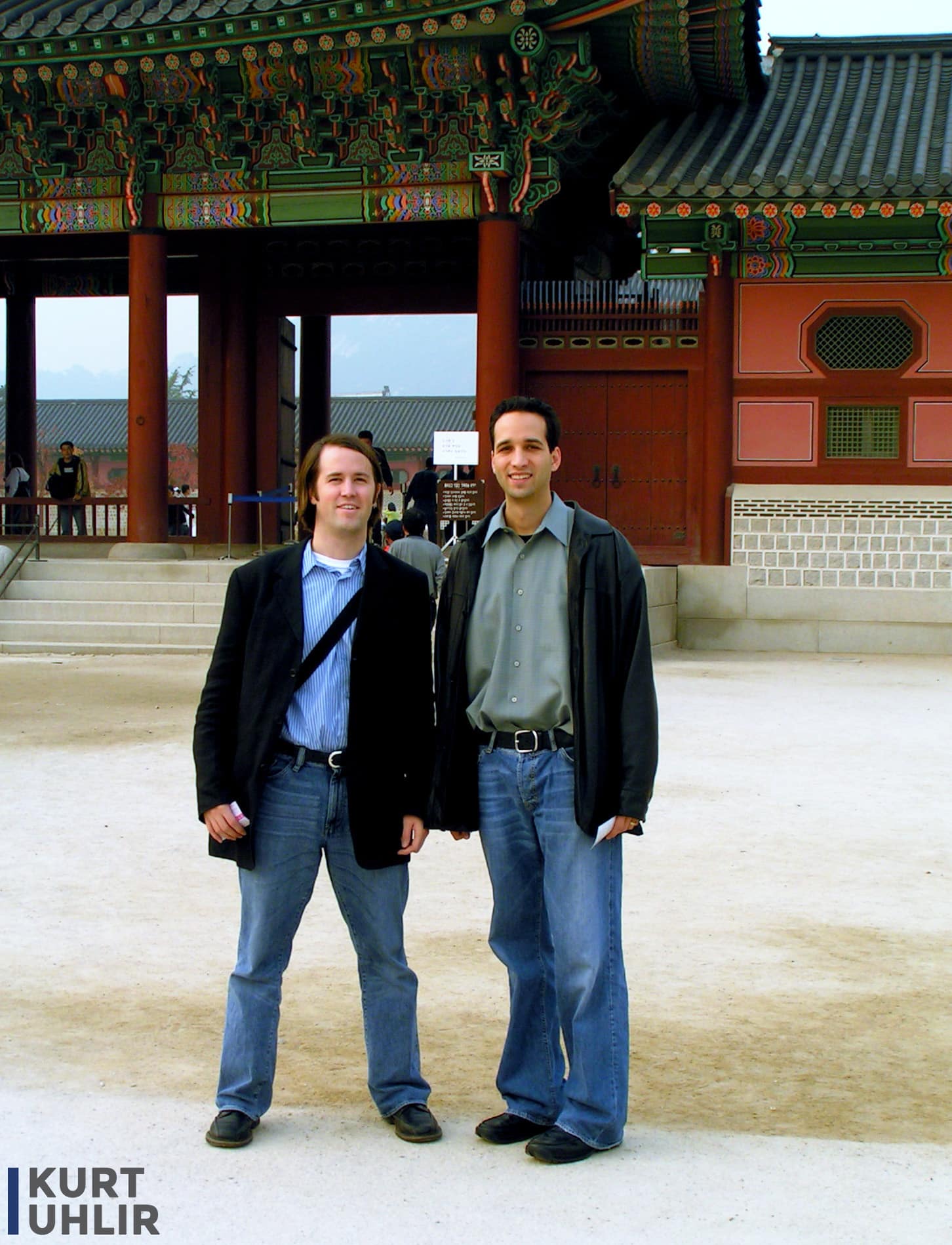 Kurt Uhlir and Jack Mackin - exploring Seoul, South Korea after work