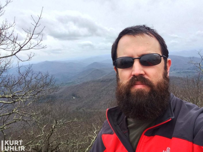 Kurt Uhlir - Top of Blood Mountain on the Appalachian Trail