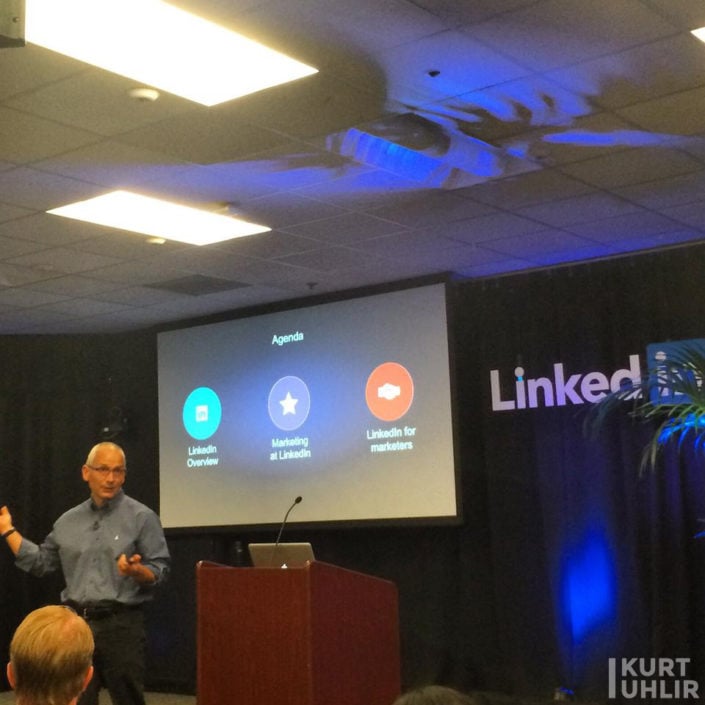 Kurt Uhlir - back at LinkedIn's Headquarters