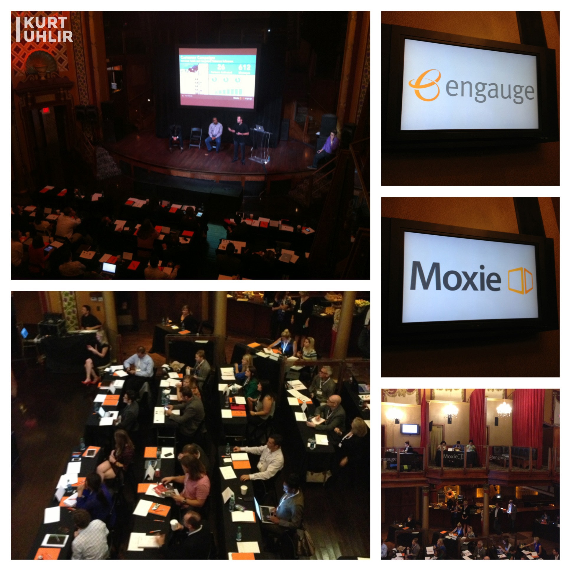 Kurt Uhlir presenting at Moxie Engauge DIG Day 2013 on Influencer Marketing