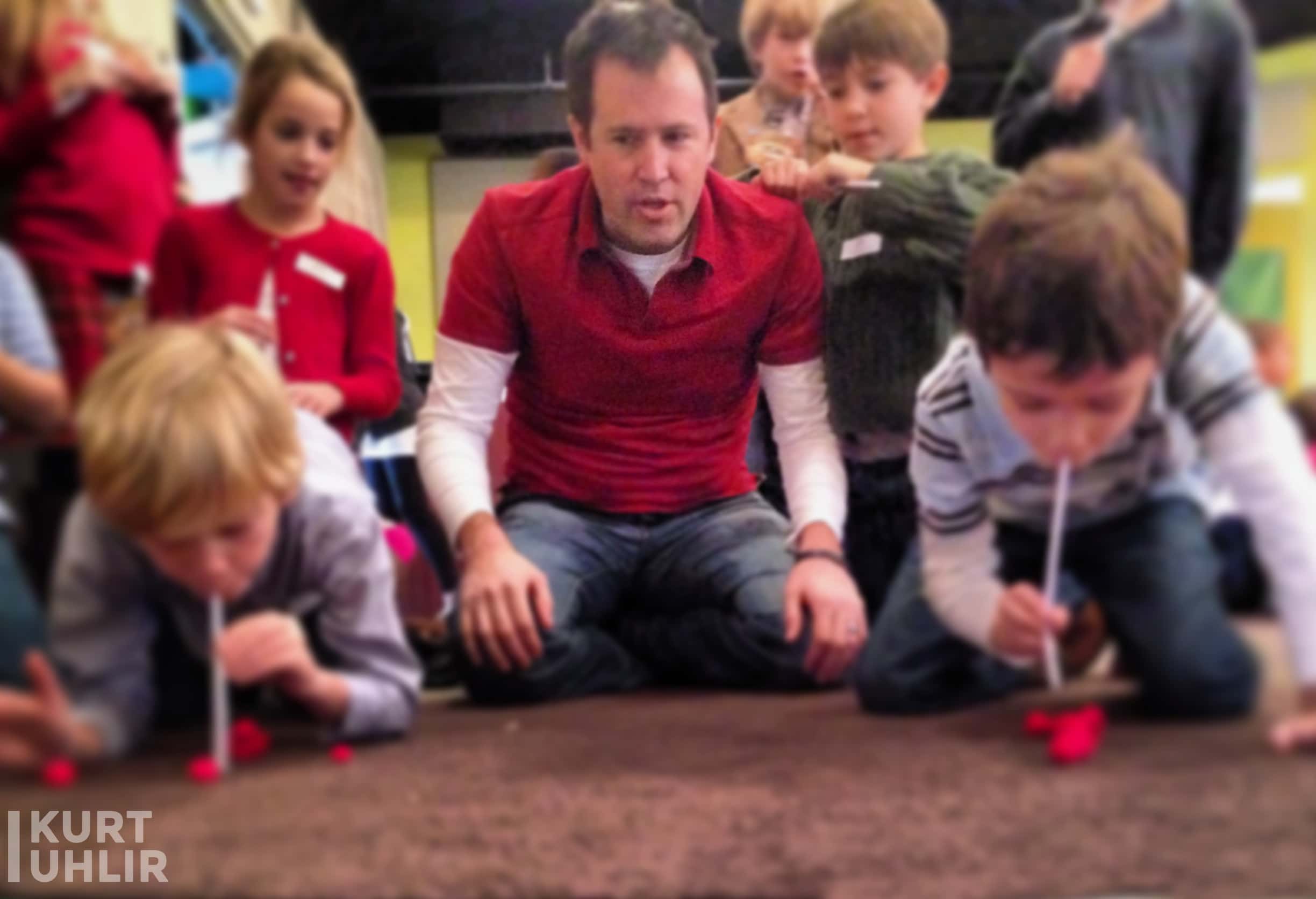 Serving with children at church - Kurt Uhlir